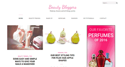 Desktop Screenshot of beautybloggers.org